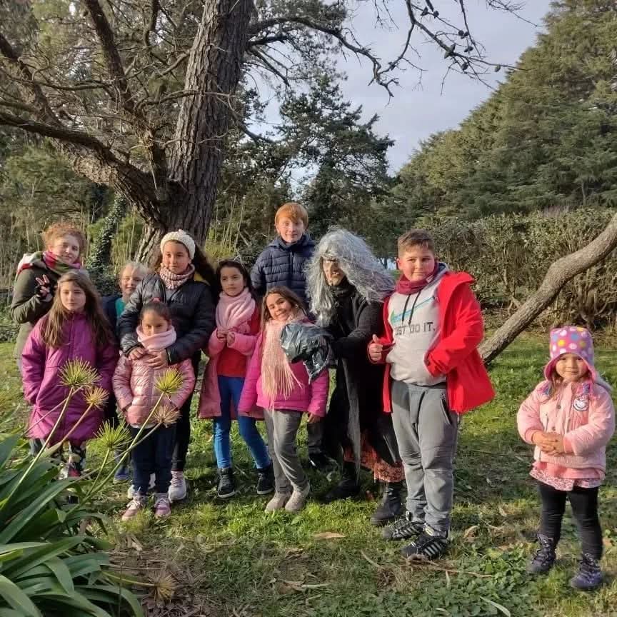  la bruja y ninos